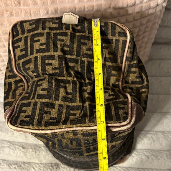 Fendi Monogram Black and Brown Duffel Bag - Picture 9 of 16